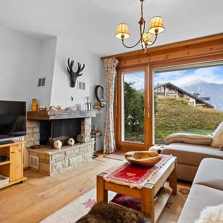 Les Hauts-de-nendaz B O3 - 4 Pers - In&out アパート *